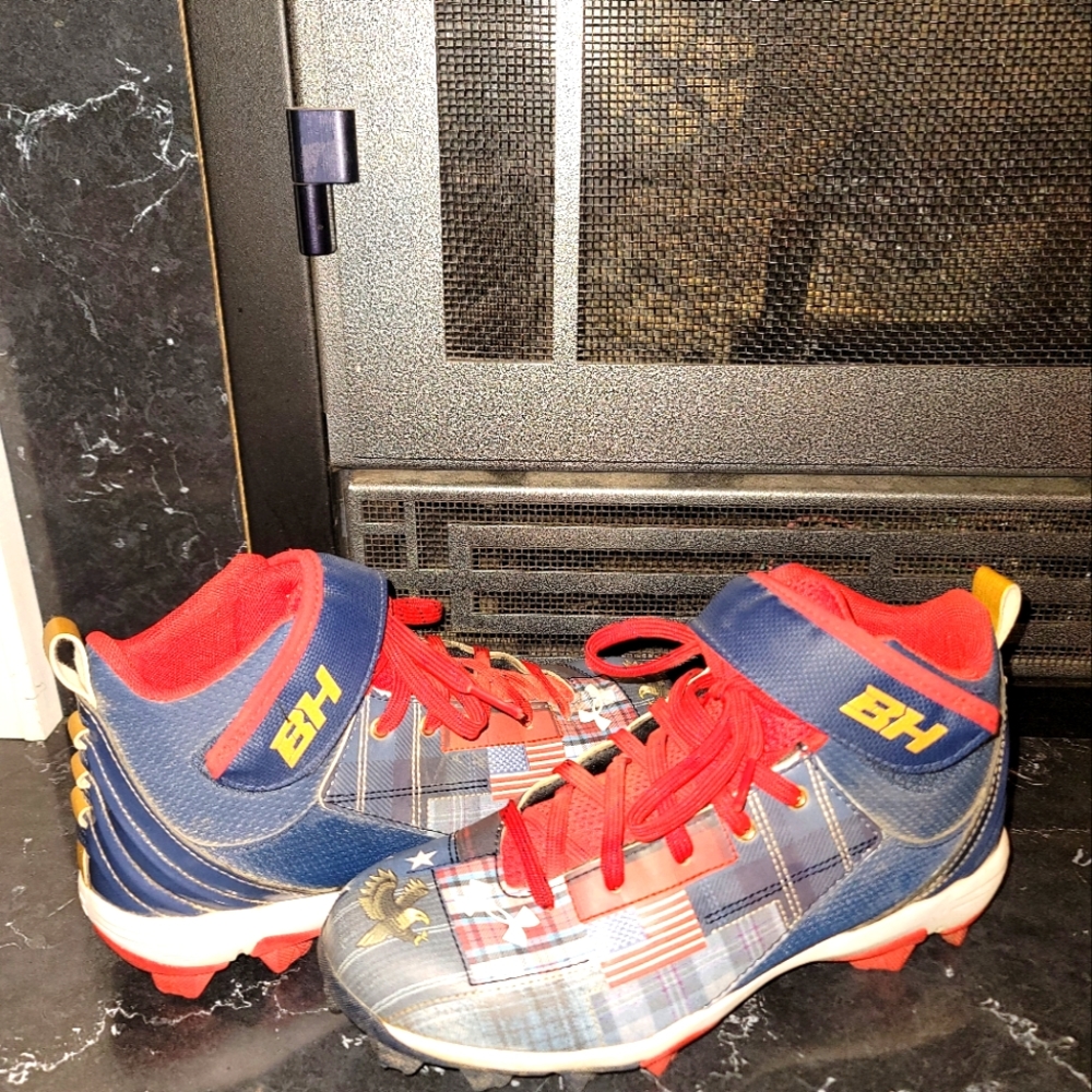 Under Armour Bryce Harper Baseball Cleats Youth 4.5